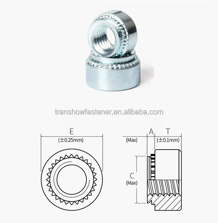 High quality Self-clinching Nut with type S/CLS/SP