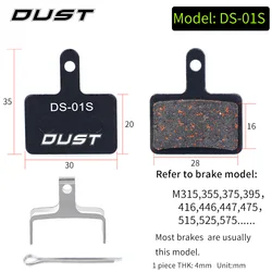 RISK Bicycle Brake Pads MTB Bike Hydraulic Disc Brake Pad Mountain Cycling Part For SHIMANO XT XTR M315 SRAM Avid BB5 BB7 E1 E3