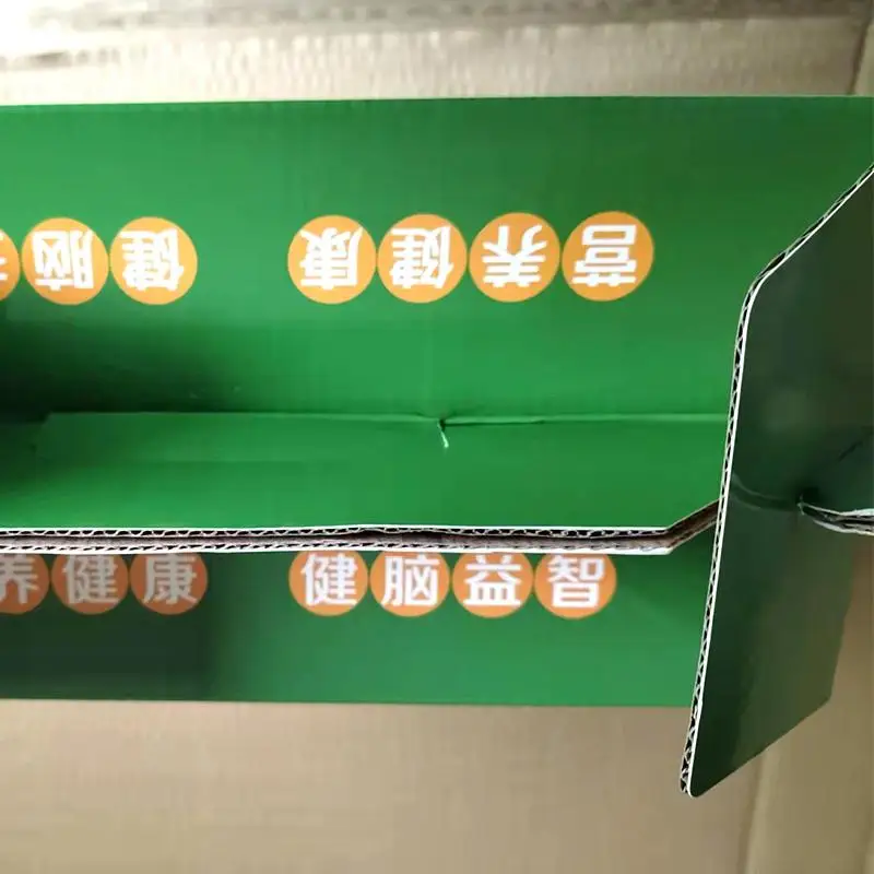 Custom Logo Transport Packing Egg Fruit Vegetable Packaging Mailing Carton Box With Die Cut Handle