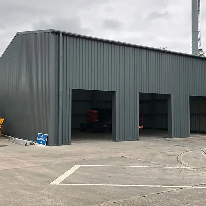 Professional Constructure Design Light Structure Prefab Prefabricated Structural Garment Factory Steel Warehouse