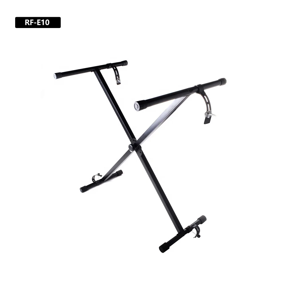 Musical  instruments  keyboard music stand ajustable large single X piano keyboard stand