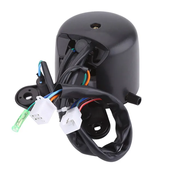 
DC 12V Motorcycle Instrument Dual Odometer Speedometer Meter Gauge with LED Indicator for GN125 