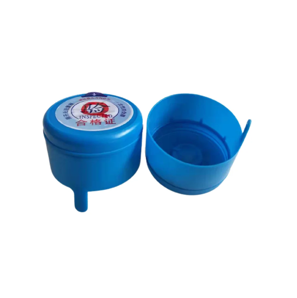 cheap price 55mm non spill  19 liter  20L 5 gallon drinking disposable water bottle jug caps with silicone seal