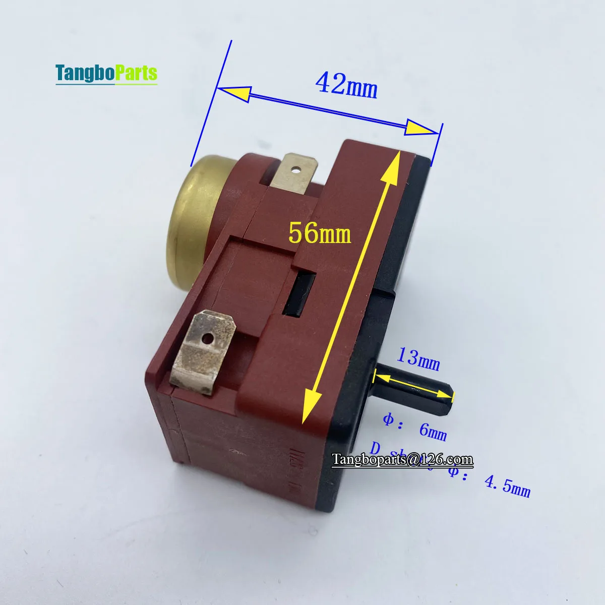 OTG Disinfection Cabinet Accessories D-Shaft 1/4 HP 120VDC 16A 120VDC 90 Minute Timer Switch With Bell For COUPATAN C20 Replace