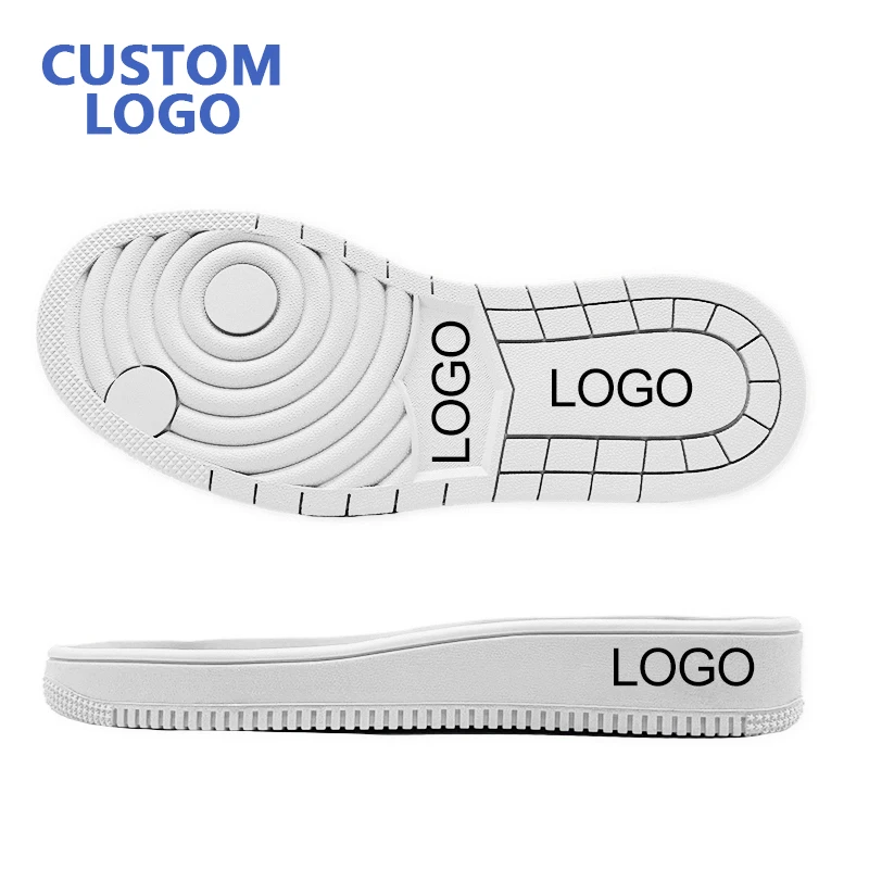 Free sample  Factory Oem Plus Size Eu48 Custom Logo Multi Color Men Anti Skid Outsole Sneakers Rubber Shoe Sole