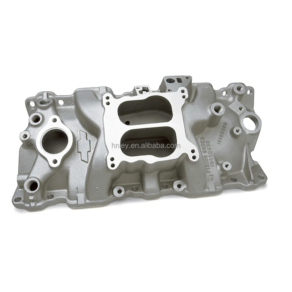 Aluminum Small Block Chevy SBC Intake Manifold Vortec Dual Plane 350 383 327 1997-up Idle-6500 RPM, DM-3202H