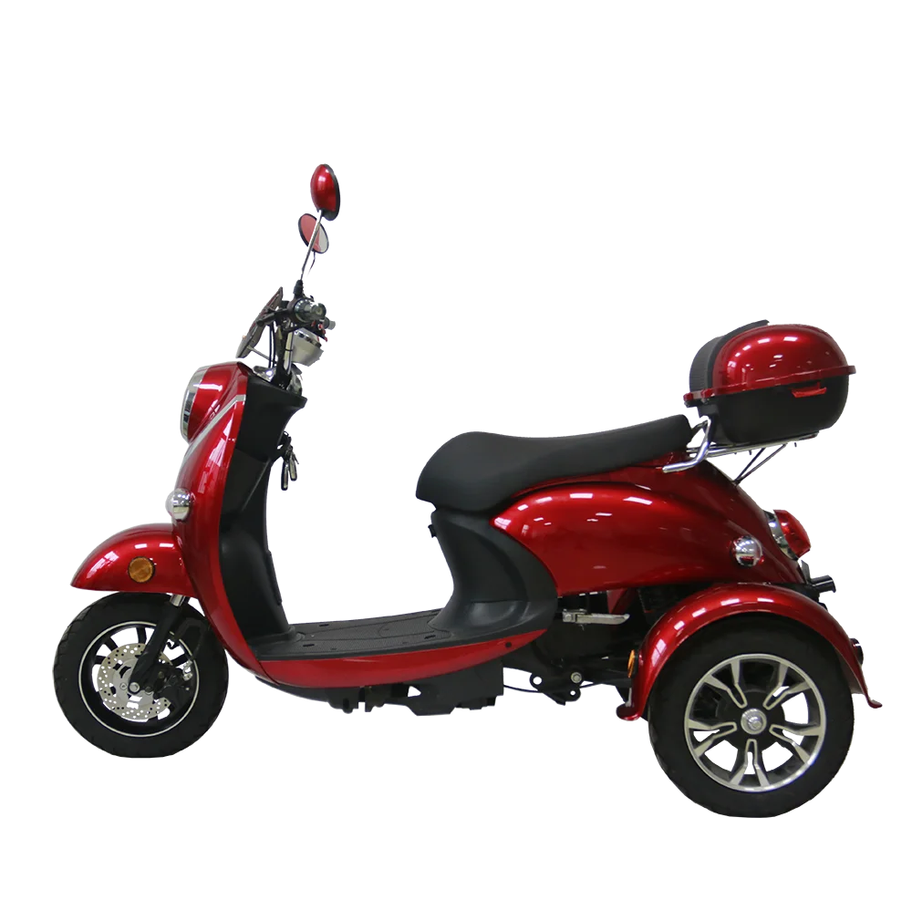EEC Certificate Factory Direct Sale 60V20Ah Lead-acid Battery 800w Three Wheel Electric Tricycle 3 Bike