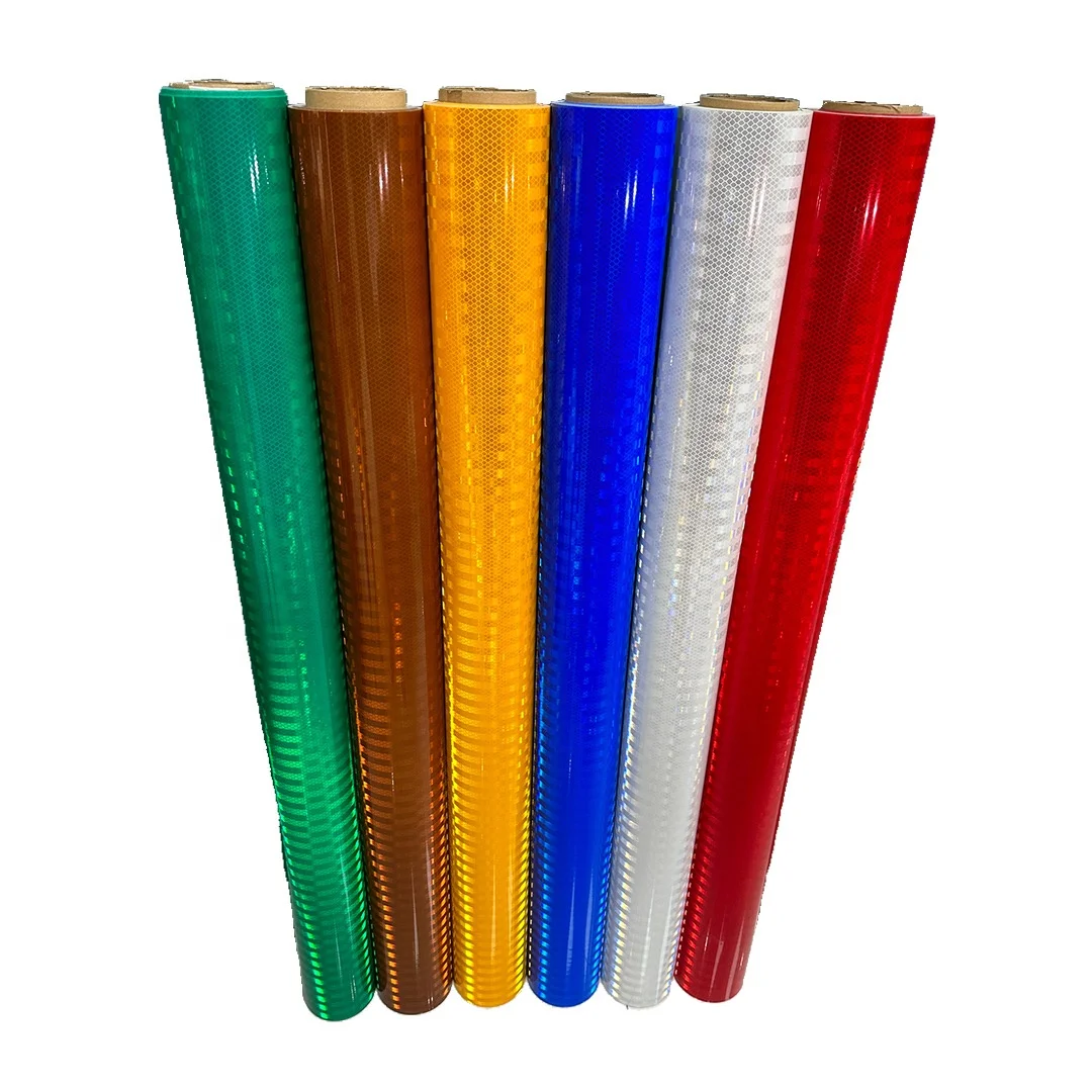 1.22m HIP  High Intensity Micro Prismatic Stop Traffic Sign Reflective Sheeting for Road