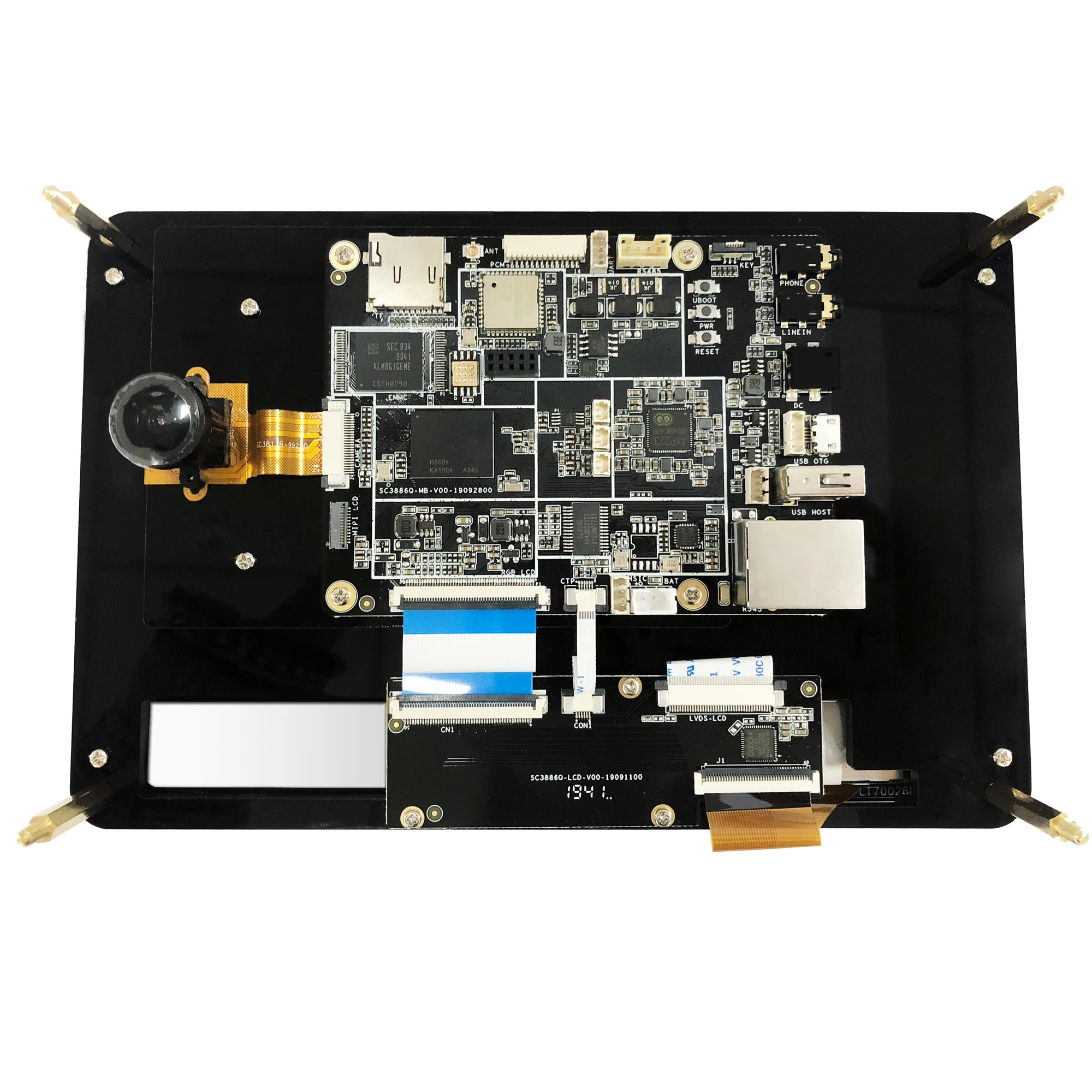 Макетная плата Allwinner X3 в PCBA для четырехъядерного мобильного приложения