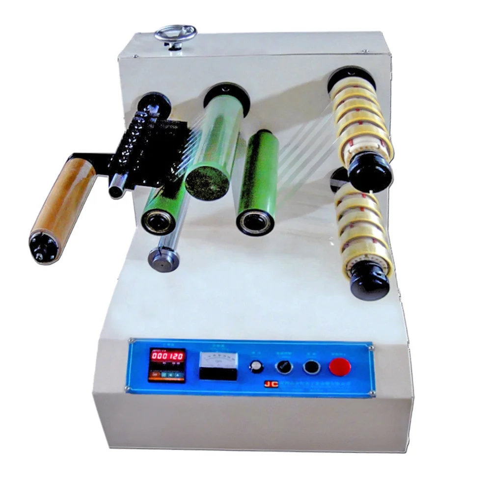 Mini adhesive tapes slitting rewinding machine for small factory start