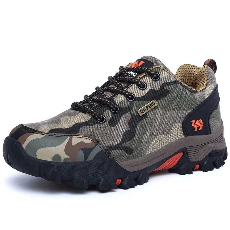 News fashion casual design outdoor men woman military hiking shoes