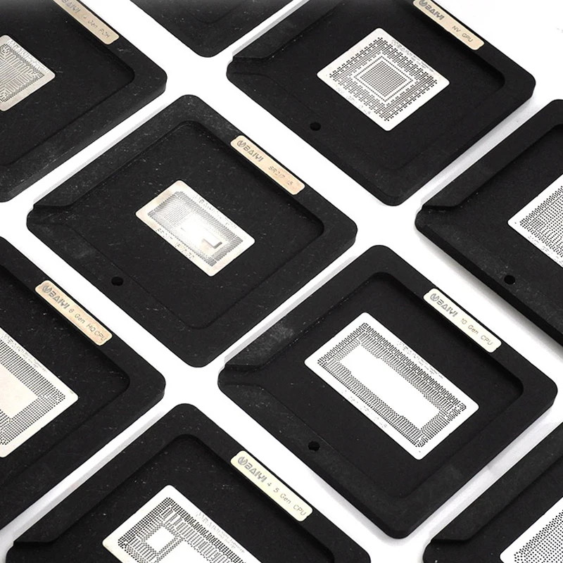 -201B BGA Balls Reballing Kit Tin Planting Platform for PUM SMC  T1 T2 RAM NAND WIFI Power Chips