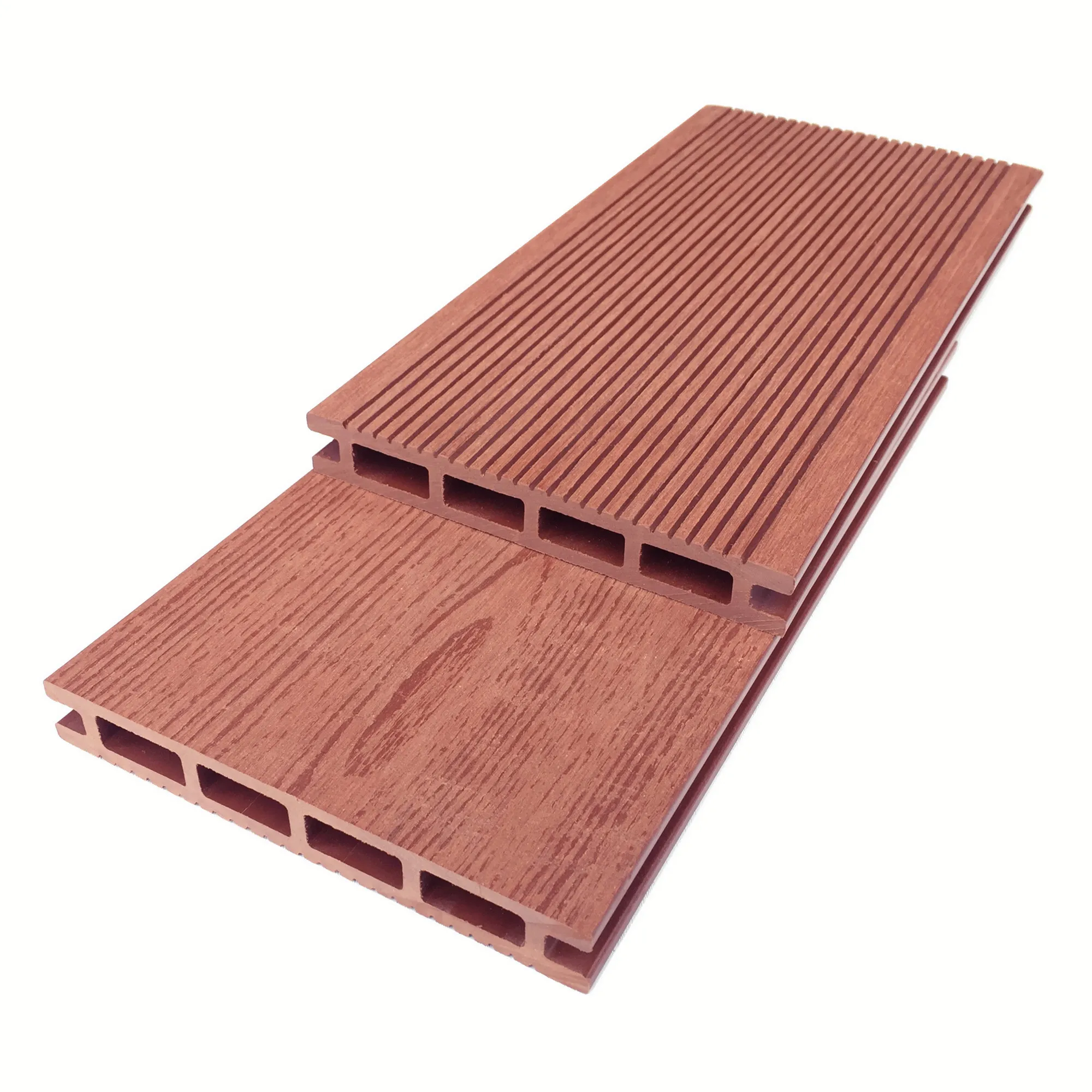 Eco-Friendly Anti-Uv Extruded Wpc Wood Plastic Composite Terrace Decking Floor
