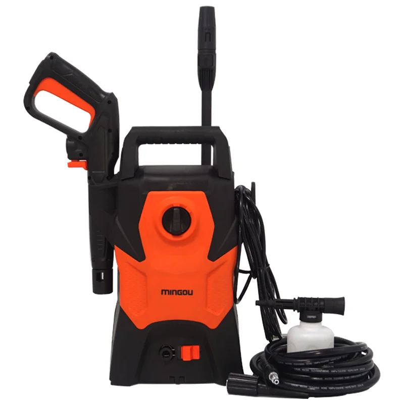 Automatic electric pump cleaning bike washing car wash machine high pressure cleaner