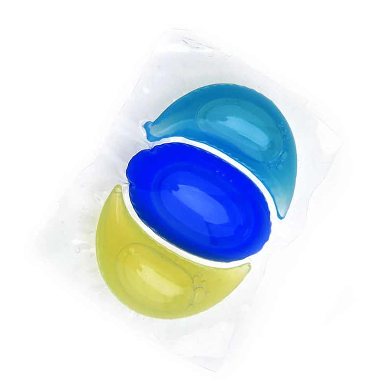 Custom three-in-one formula  liquid washing powder detergent capsules laundry pods ball gel