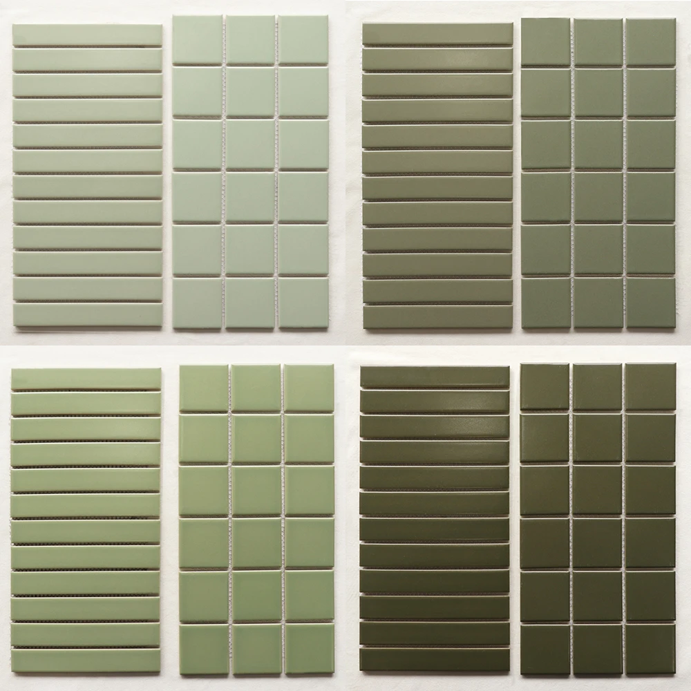 Modern Green Hexagon/Square/round Bathroom Kitchen Room Interior Wall Glass Marble Ceramic Stone Aluminium Modern Interiors