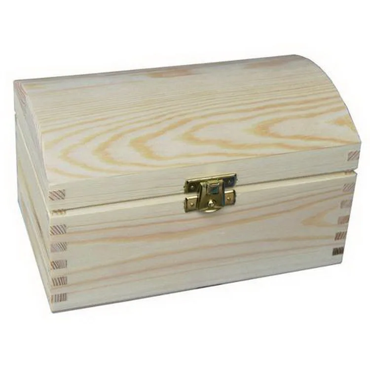 handmade pine wood cheap small wooden box