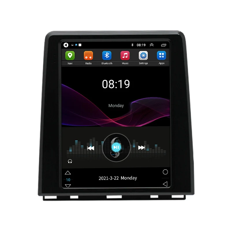 Android Car Radio Multimedia for Renault Clio 5 2019-2021 Audio 9.7inch Vertical HD Screen Car Stereo Player GPS BT WiFi Carplay