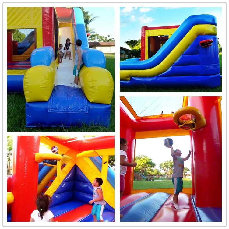  Надувной батут в коммерческом деловом стиле надувной замок-батут для детского дня рождения