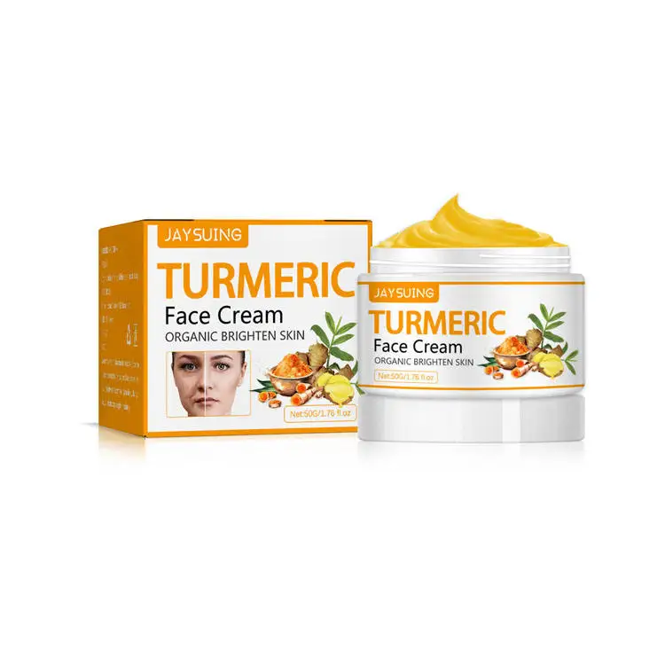 Silky Turmeric Face Cream For Face Body Turmeric Skin Brightening Lotion Vitamin E Cream With Hyaluronic Acid And Collagen