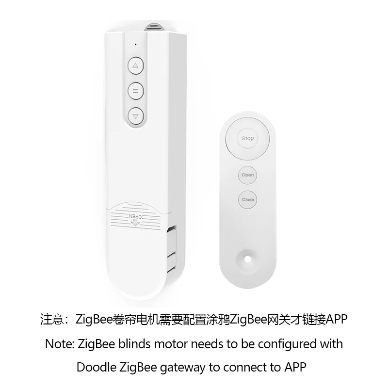 ZigBee Smart DIY моторизованные рулонные шторы/шторы для мотора Tuya Life APP Alexa Google Home Голосовое управление
