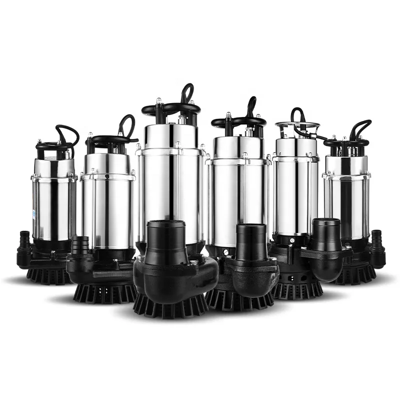Electric Stainless Steel submersible pump Home AC 220 Volt 1.5 HP Sump Motor Water Pump