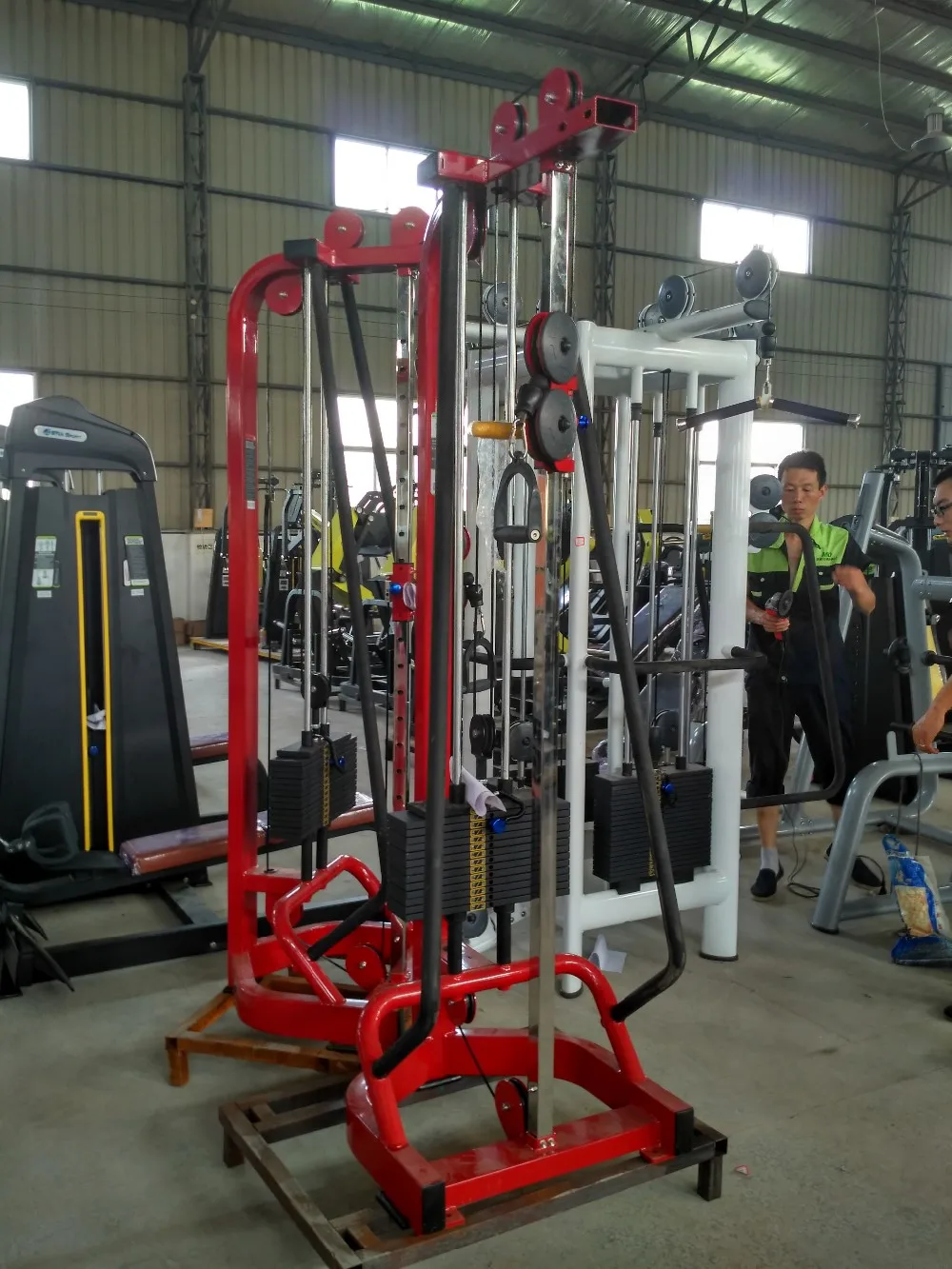 Коммерческое оборудование для тренажерного зала, многокабельная машина для кроссовера