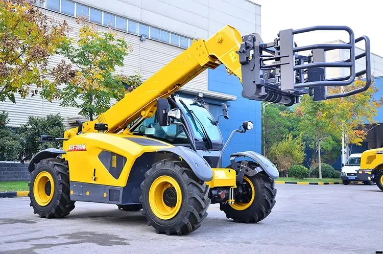 Earth-Moving Machinery Xc6-3006k Wheel Loader Forklift 6m Telescopic Handler 3 Ton Wood Forklift Loader for sale