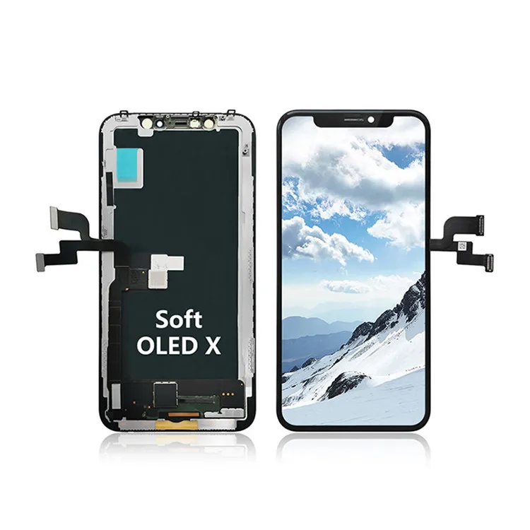 ZC Factory Soft OLED High Color Gamut Mobile Phone LCD For iPhone X