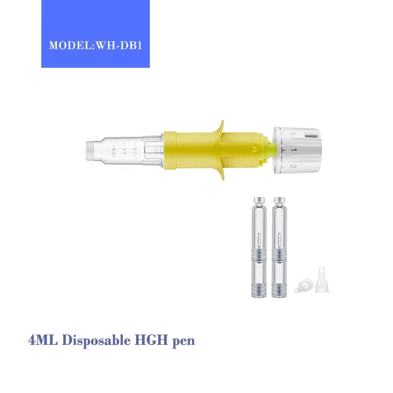 
4ML dual chamber cartridge for injection of HGH Human Growth Hormone 