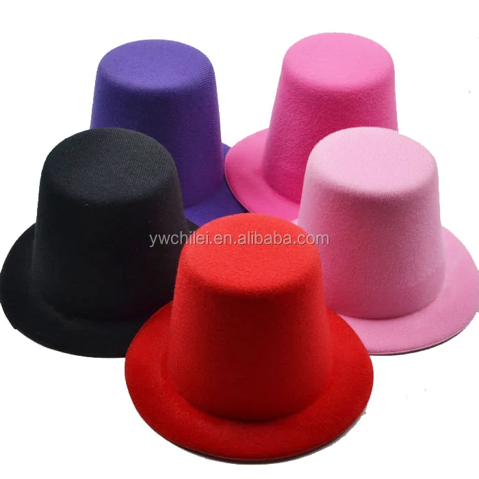 Мини Топ высокие Шляпа Чародей зажимы типа «крокодил» шляп ремесла