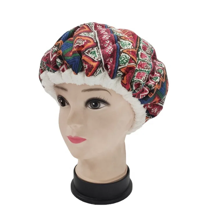 Home Use Cordless Flaxseed Hair Treatment Cap Hair Salon Deep Conditioning Heat Cap Heated Conditioning Cap