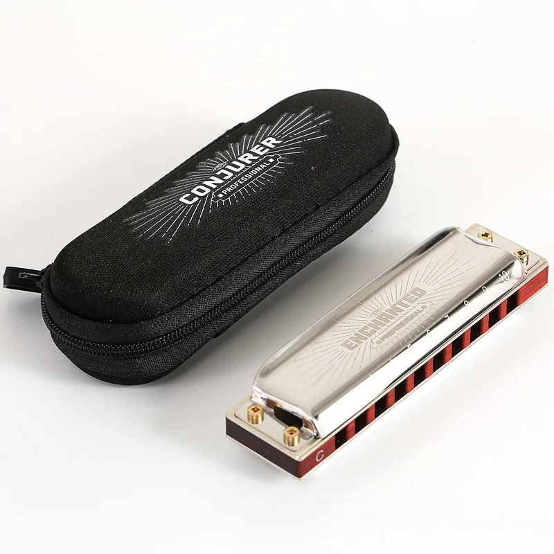 East top 10 Hole Professional Wood Comb Blues Harp Diatonic Mouth Organ For Players(PRO30)