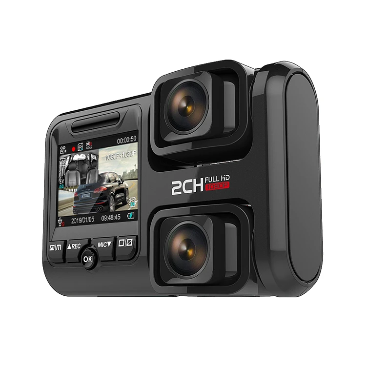 FHD1080P WIFI GPS Logger Dual Lens Car DVR Novatek 96663 Chip Sony IMX323 Sensor Night Vision Dual Camera Dash Cam Recorder