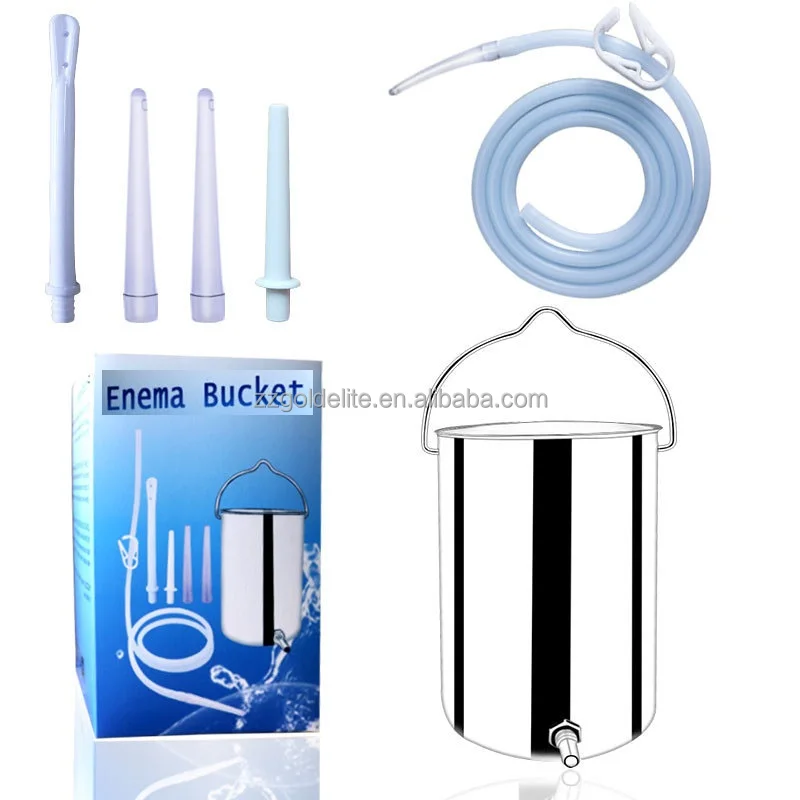2L enema kit bucket colon cleanse bucket