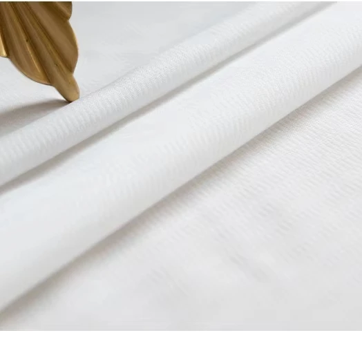 New anti-hooking silk translucent opaque dream curtains phantom veil living room bedroom balcony curtains thickened white yarn