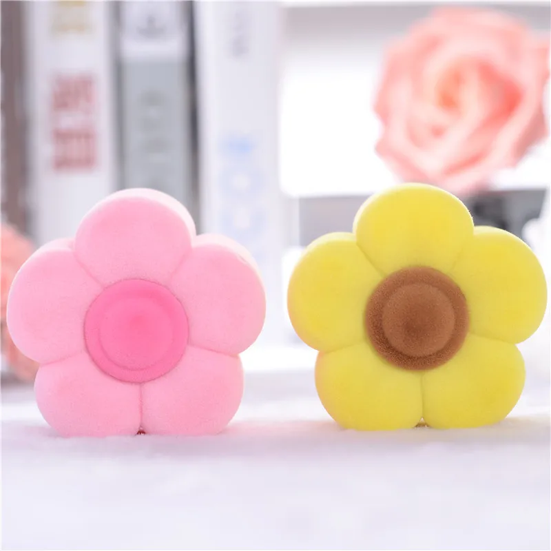 Delicate Lovely Flower Velvet Pink Jewelry Wedding Ring Display Girl Kids Birthday Gift Decoration Case For Jewelry Packaging