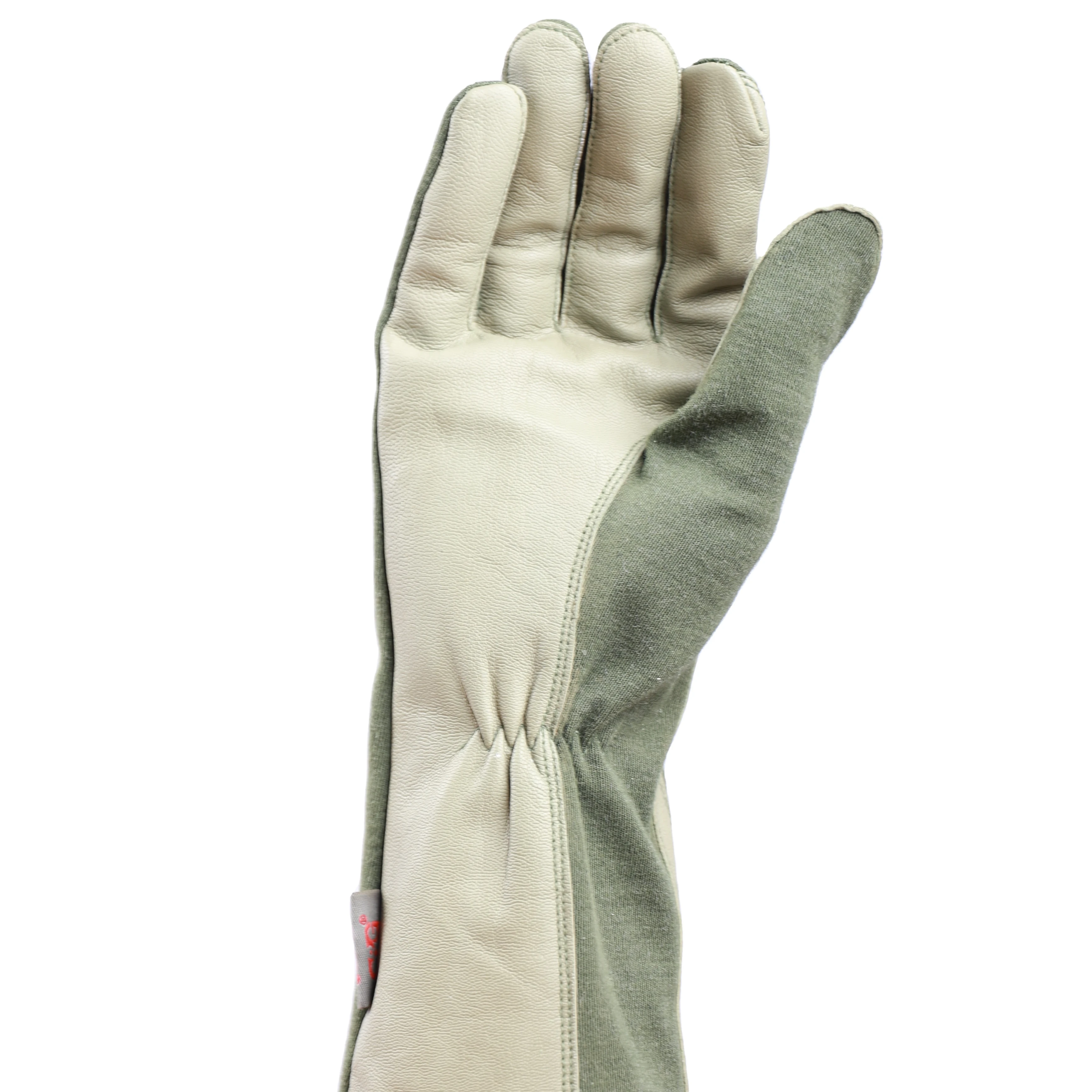 Green color Factory supply  nomex flight gloves pilot glove nomex flight glove