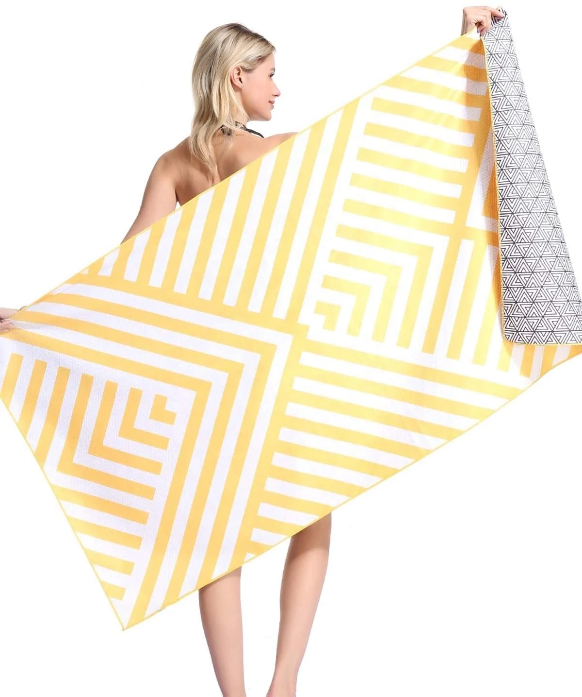 Microfiber beach Towel Soft Lightweight sand free  Quick Dry suitable for outdoor yoga picnic travel gym camping swimming