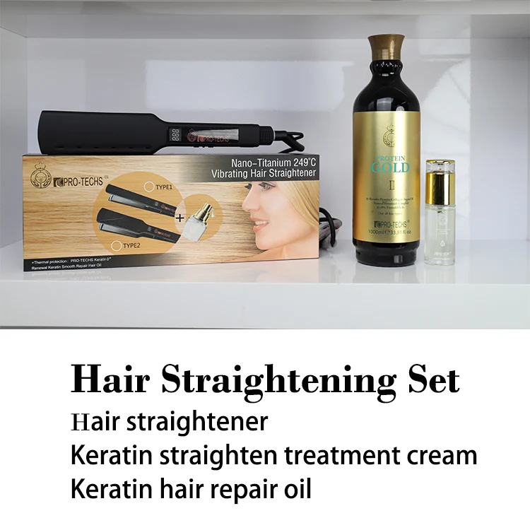 Better Smooth and Nutrition Result Wholesale 1000ml Natural Keratin Protein Gold Straightening Treatment