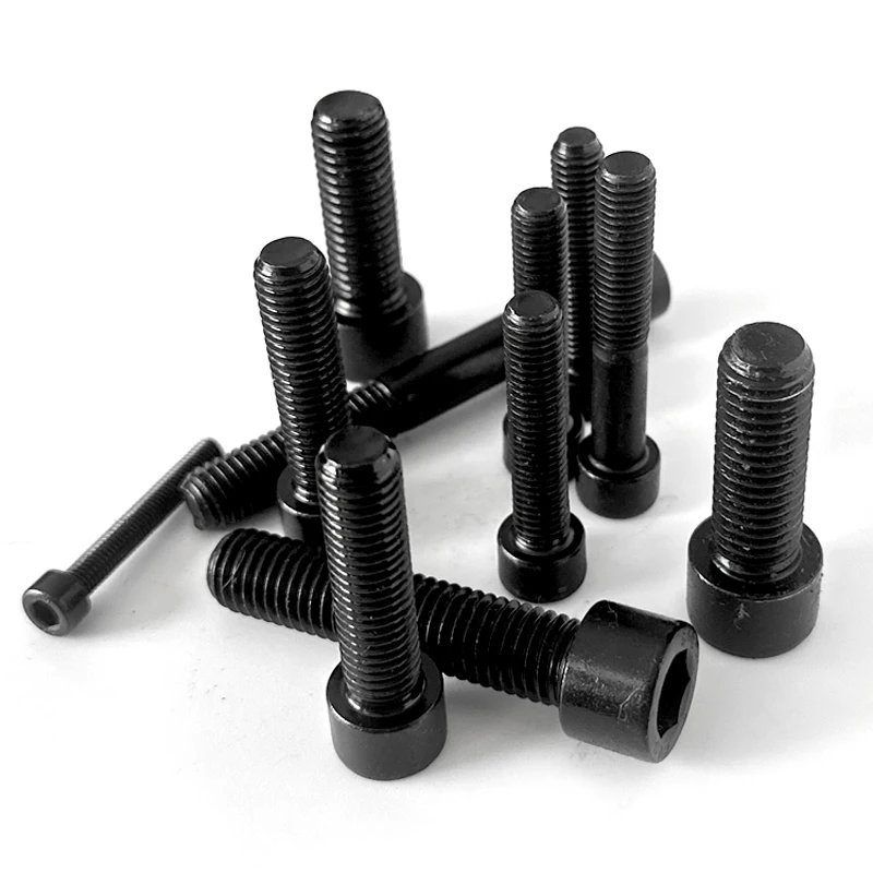 Astm Grade 8 Hexagon Socket Head Cap Screw Black Stainless Steel Allen Round Cylinder Bolt China Supplier