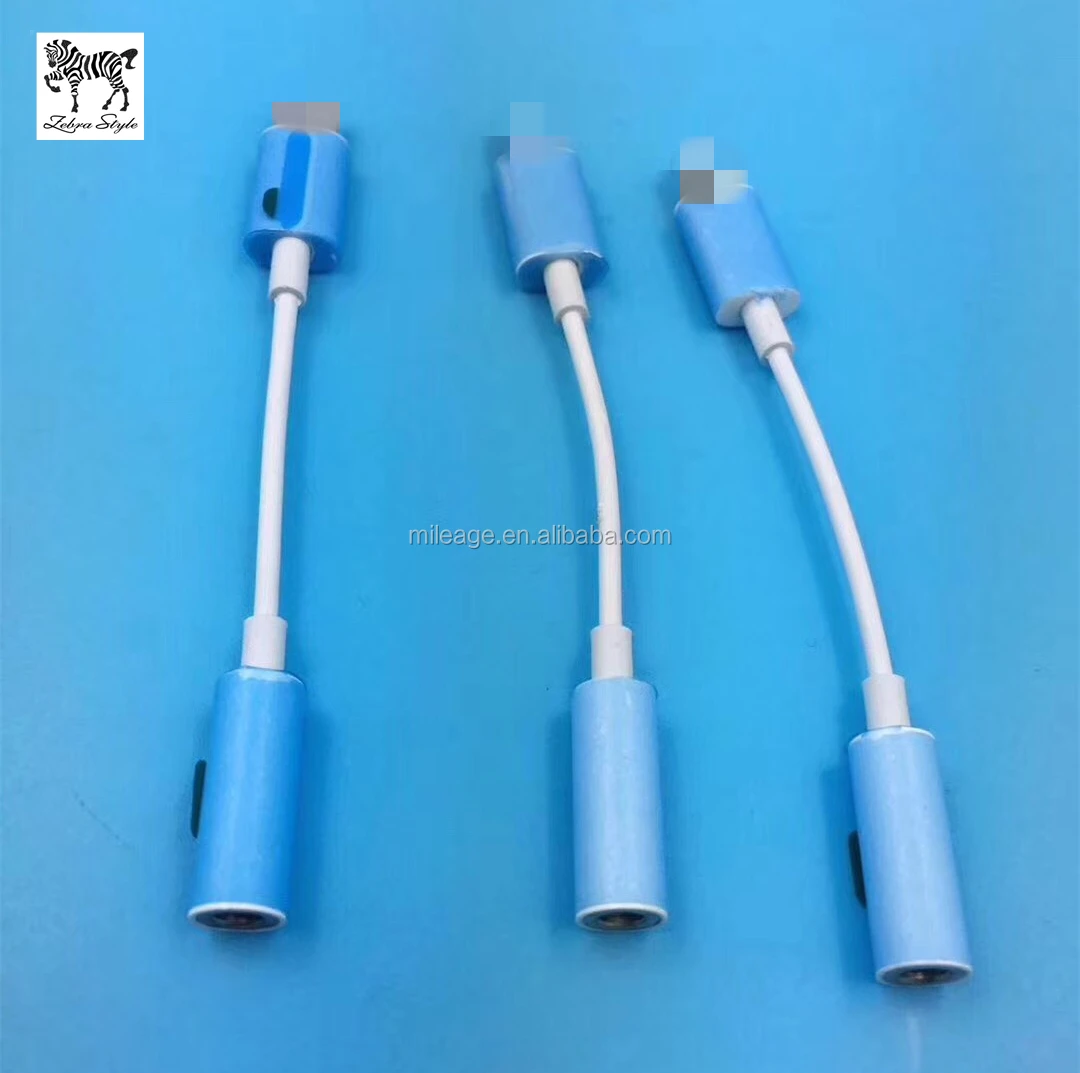
For lightning to 3.5mm headphone jack adapter 8pin to 3.5mm AUX cable for IPhone ISO 