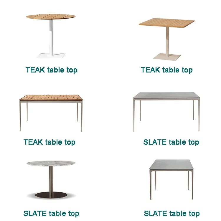 Alibaba outdoor patio garden balcony restaurant furniture set aluminium frame rope chair outdoor garden table and chair set