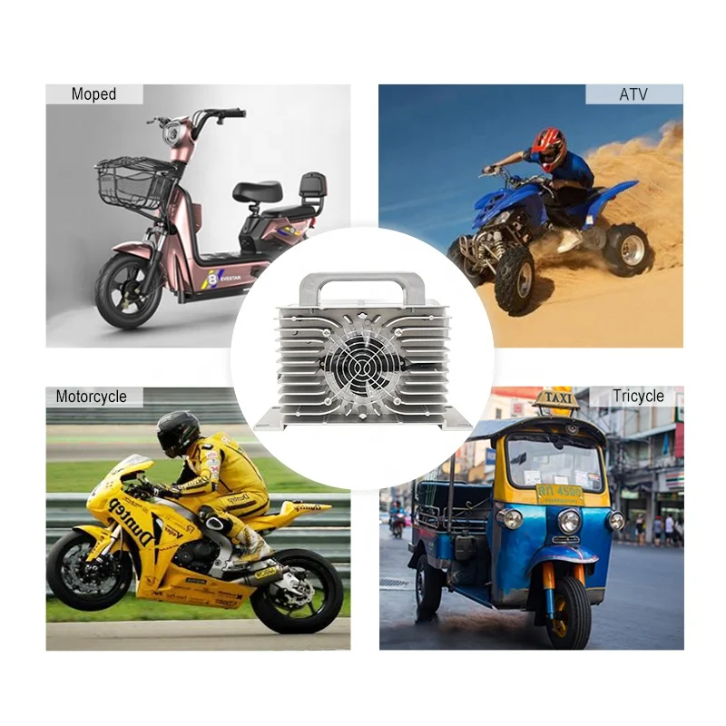 Battery Charger 72v 20S Li-ion Battery Charger OBC Charger Fast Charging for Electric Motorcycles