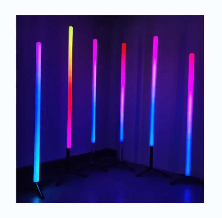 Wireless Battery Tube Dj Light Full Color Wireless DMX for Stage Event Outdoor Activity