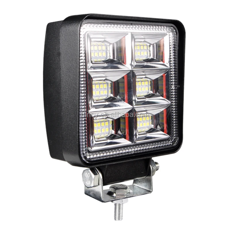 6 Hole New Design 108W Super Bright LED Work Lights For Truck ,KF-W048,144W