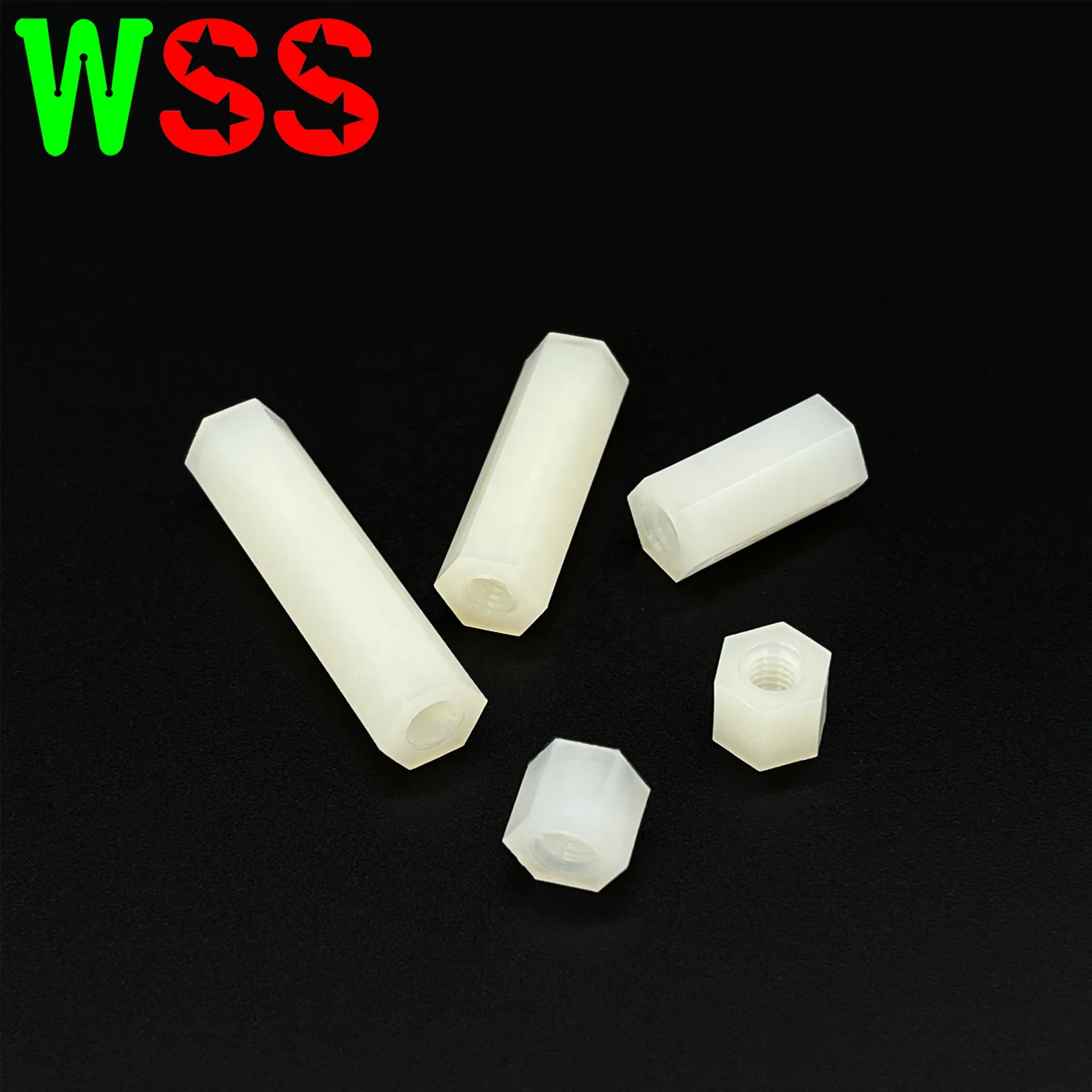 Factory Price Plastic Hexagon Female Threaded Spacer Nylon HEX Female-Female Spacer for PCB Assembly