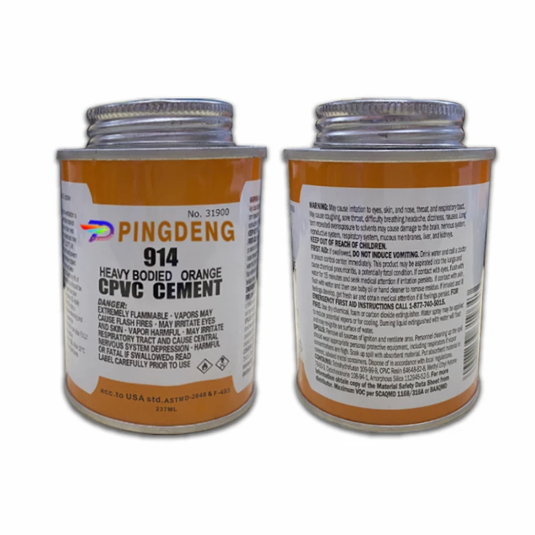 High Quality Water Based PVC Pipe Adhesive  UPVC Glue Pipe Adhesive for PVC Pipe Fitting