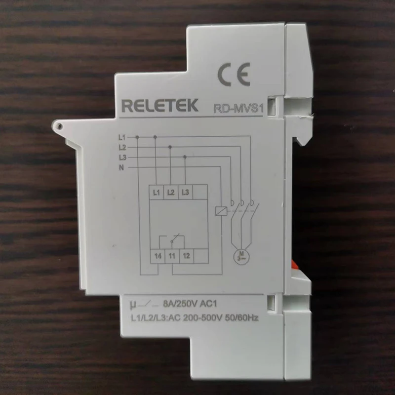 Reletek Промышленный Цифровой Текущий контроль уровня напряжения реле RD-MVS1(2)/RD-MVS1(2)N модуль din-рейка корпус чувствительный мониторинг