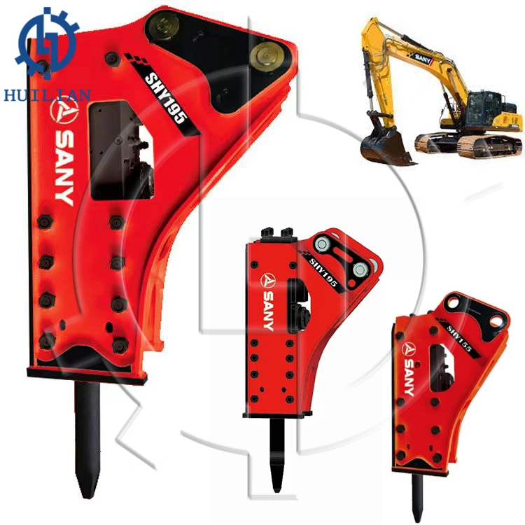 New Original SANY Hydraulic Rock Jack Hammer Excavator Hydraulic Breaker For Sany SHY68 SHY75 SHY215 SHY265 SHY195